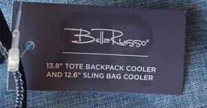 🧨NWT Bella Russo Tote Backpack and Sling Bag Cooler